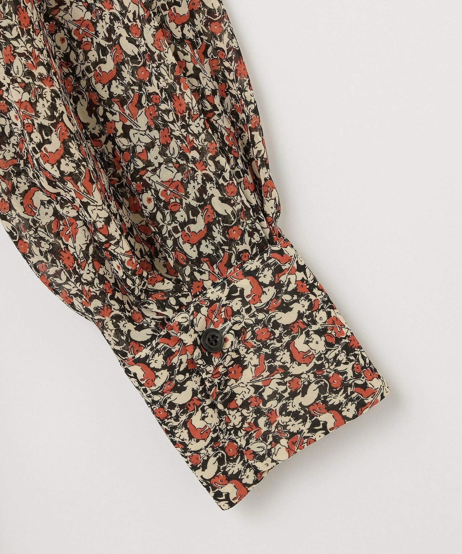 【L'EQUIPE】ヴィンテージプリントワンピース 詳細画像 レッド系その他 19