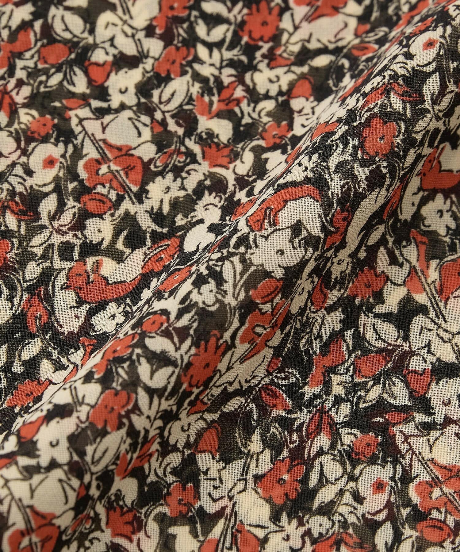 【L'EQUIPE】ヴィンテージプリントワンピース 詳細画像 レッド系その他 20