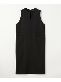 【L'EQUIPE】TWドビードスキンノースリーブワンピース 詳細画像 ブラック 14