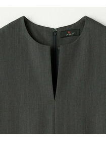 【L'EQUIPE】TWドビードスキンノースリーブワンピース 詳細画像 ブラック 17