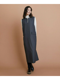 【L'EQUIPE】TWドビードスキンノースリーブワンピース 詳細画像 ブラック 2