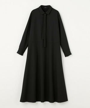 【L'EQUIPE】2wayストレッチクロスワンピース 詳細画像 ブラック 1