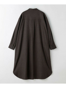 【L'EQUIPE】2/60フラノシャツワンピース 詳細画像 ブラウン 13