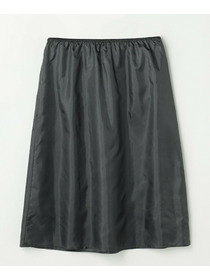 【L'EQUIPE】ウール梳毛＆ウール混トロピカルワンピース 詳細画像 グレー×ブラック 9