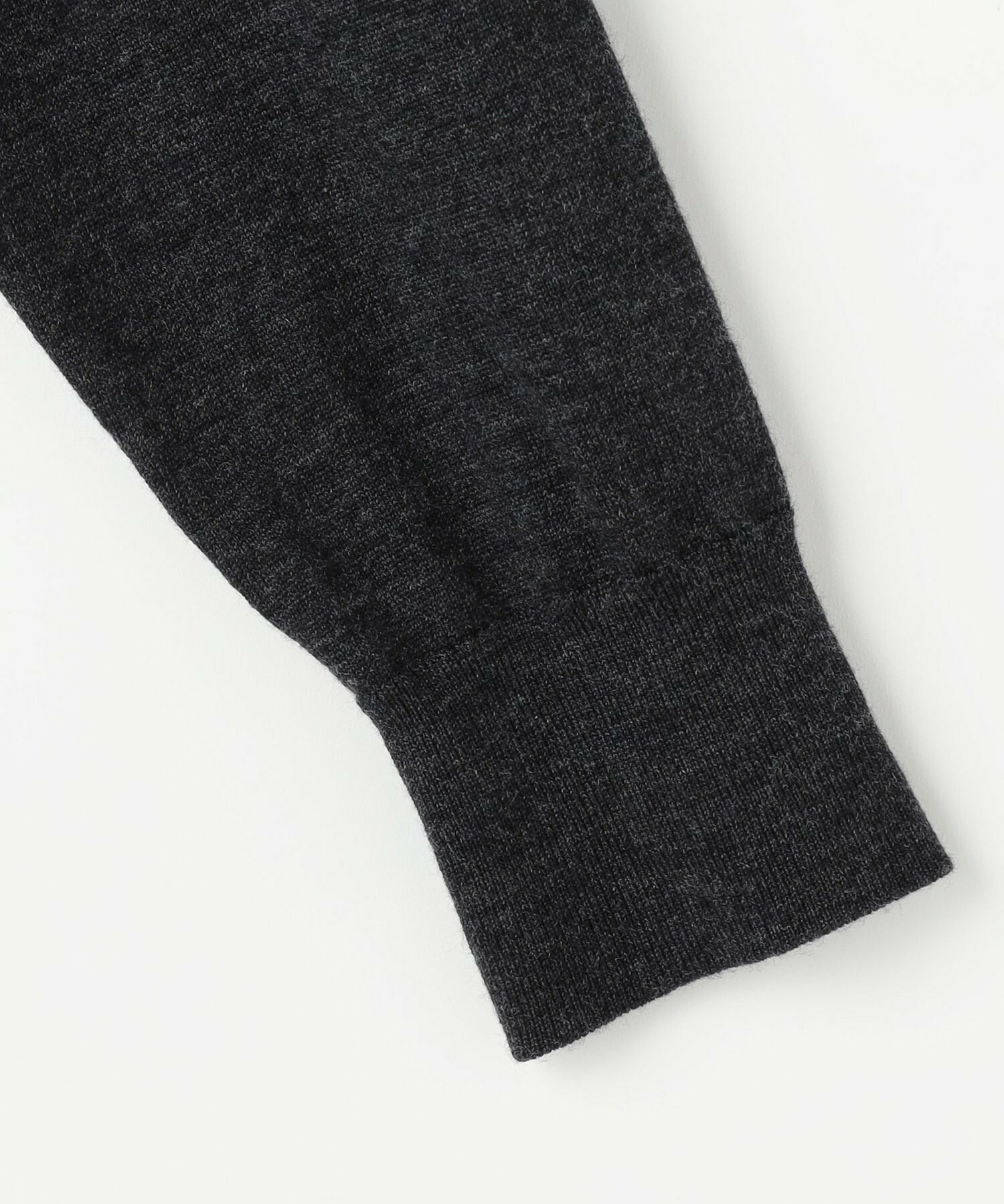 【L'EQUIPE】ウール梳毛＆ウール混トロピカルワンピース 詳細画像 グレー×ブラック 26