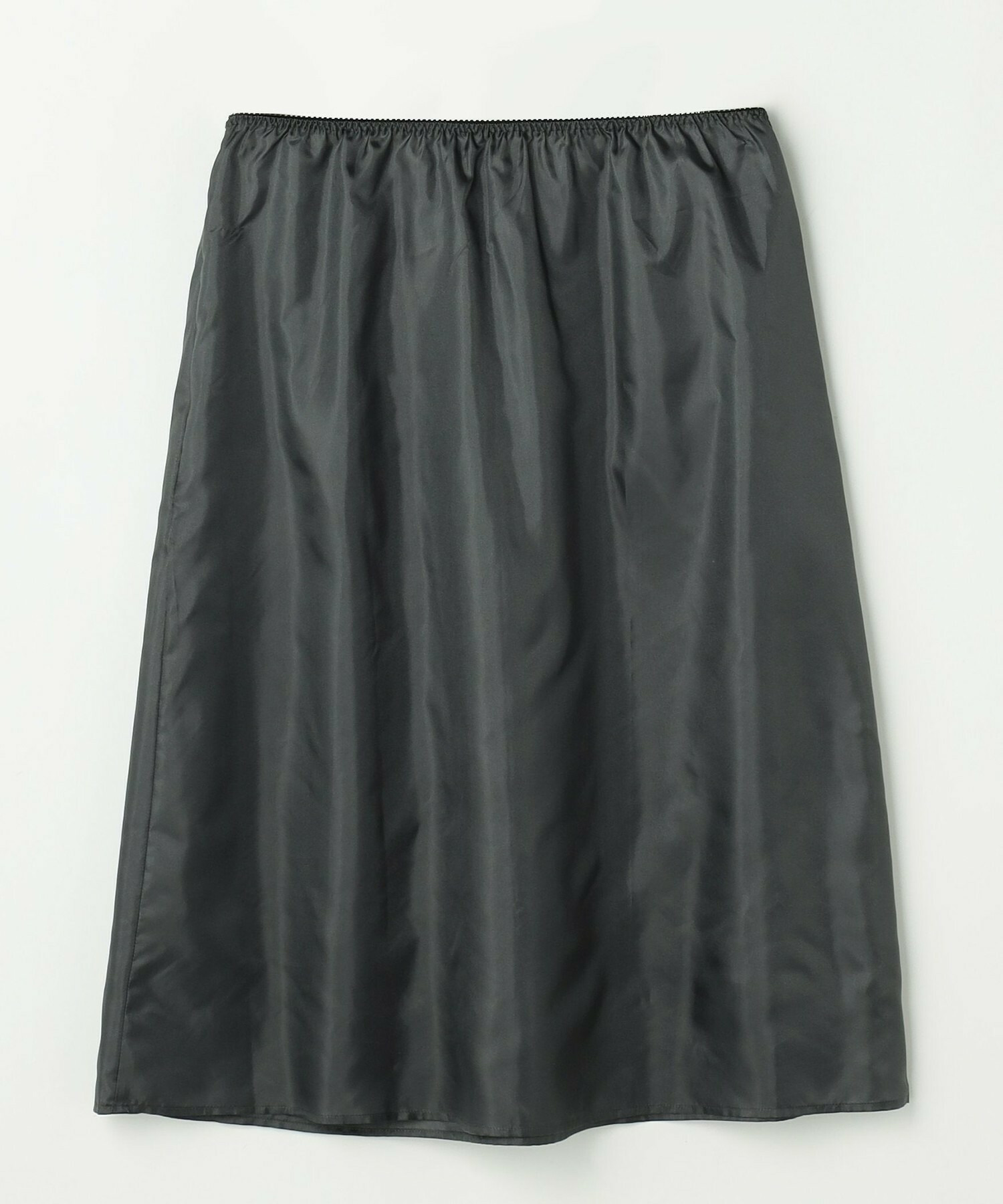 【L'EQUIPE】ウール梳毛＆ウール混トロピカルワンピース 詳細画像 グレー×ブラック 9