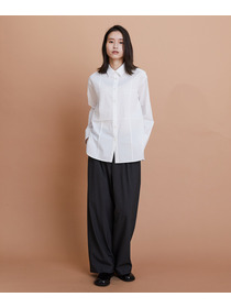 【L'EQUIPE】ウォッシャブルTR2wayストレートパンツ 詳細画像 チャコールグレー 1