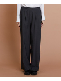 【L'EQUIPE】ウォッシャブルTR2wayストレートパンツ 詳細画像 チャコールグレー 11