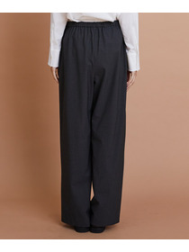 【L'EQUIPE】ウォッシャブルTR2wayストレートパンツ 詳細画像 チャコールグレー 13