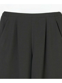 【L'EQUIPE】ウォッシャブルTR2wayストレートパンツ 詳細画像 チャコールグレー 16