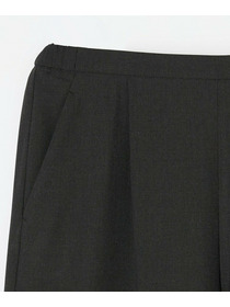 【L'EQUIPE】ウォッシャブルTR2wayストレートパンツ 詳細画像 チャコールグレー 17