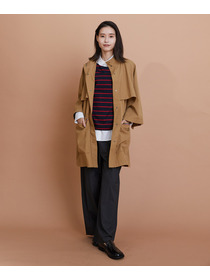 【L'EQUIPE】ウォッシャブルTR2wayストレートパンツ 詳細画像 チャコールグレー 9