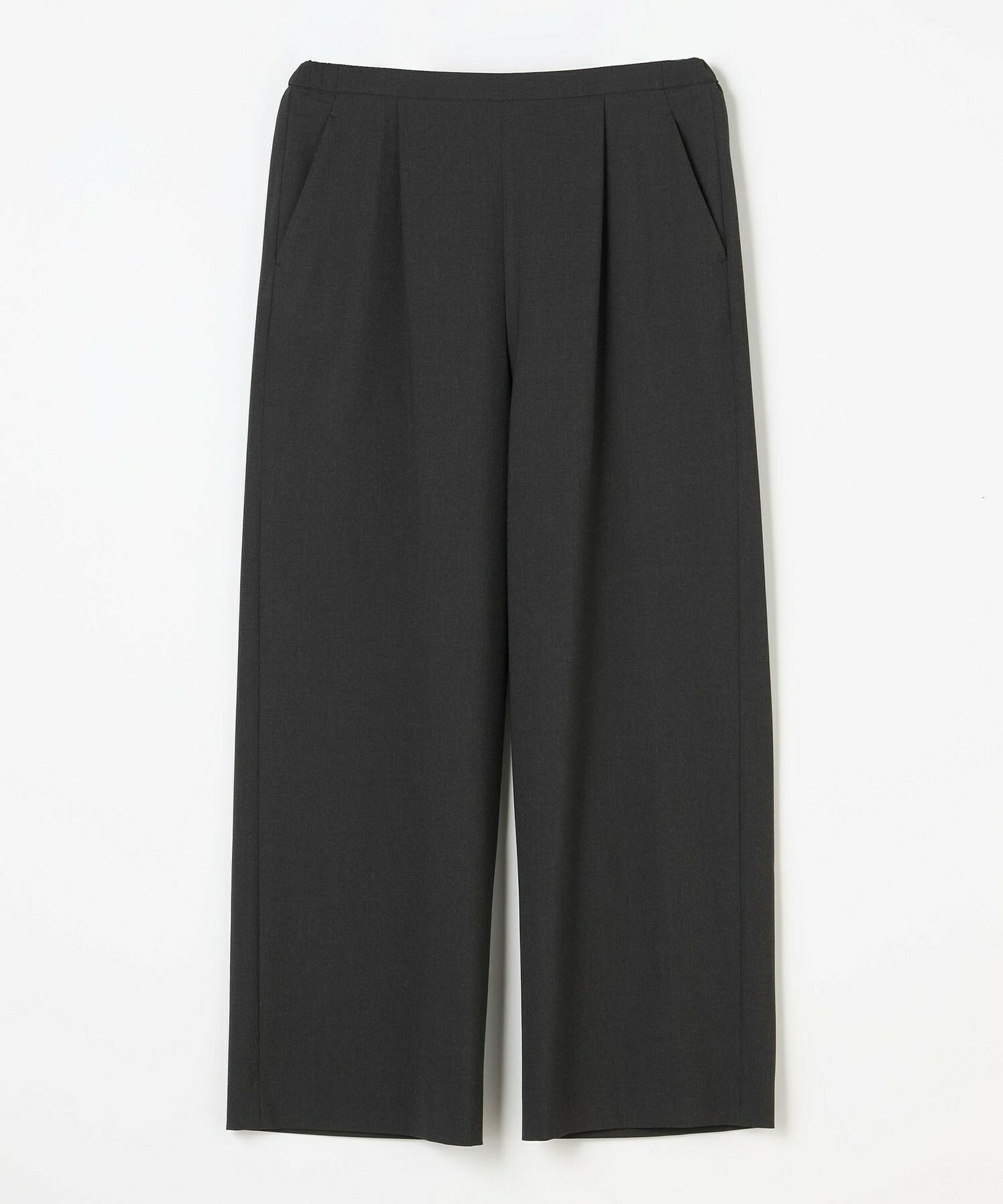 【L'EQUIPE】ウォッシャブルTR2wayストレートパンツ 詳細画像 チャコールグレー 14