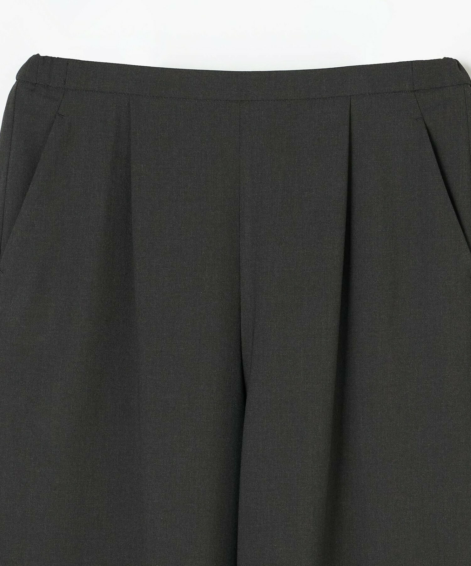 【L'EQUIPE】ウォッシャブルTR2wayストレートパンツ 詳細画像 チャコールグレー 16