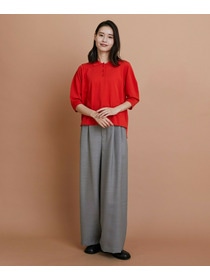 【L'EQUIPE】TWビエラワイドパンツ 詳細画像 ブラック 1