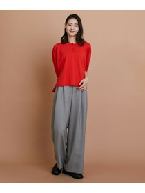 【L'EQUIPE】TWビエラワイドパンツ 詳細画像 ブラック 2