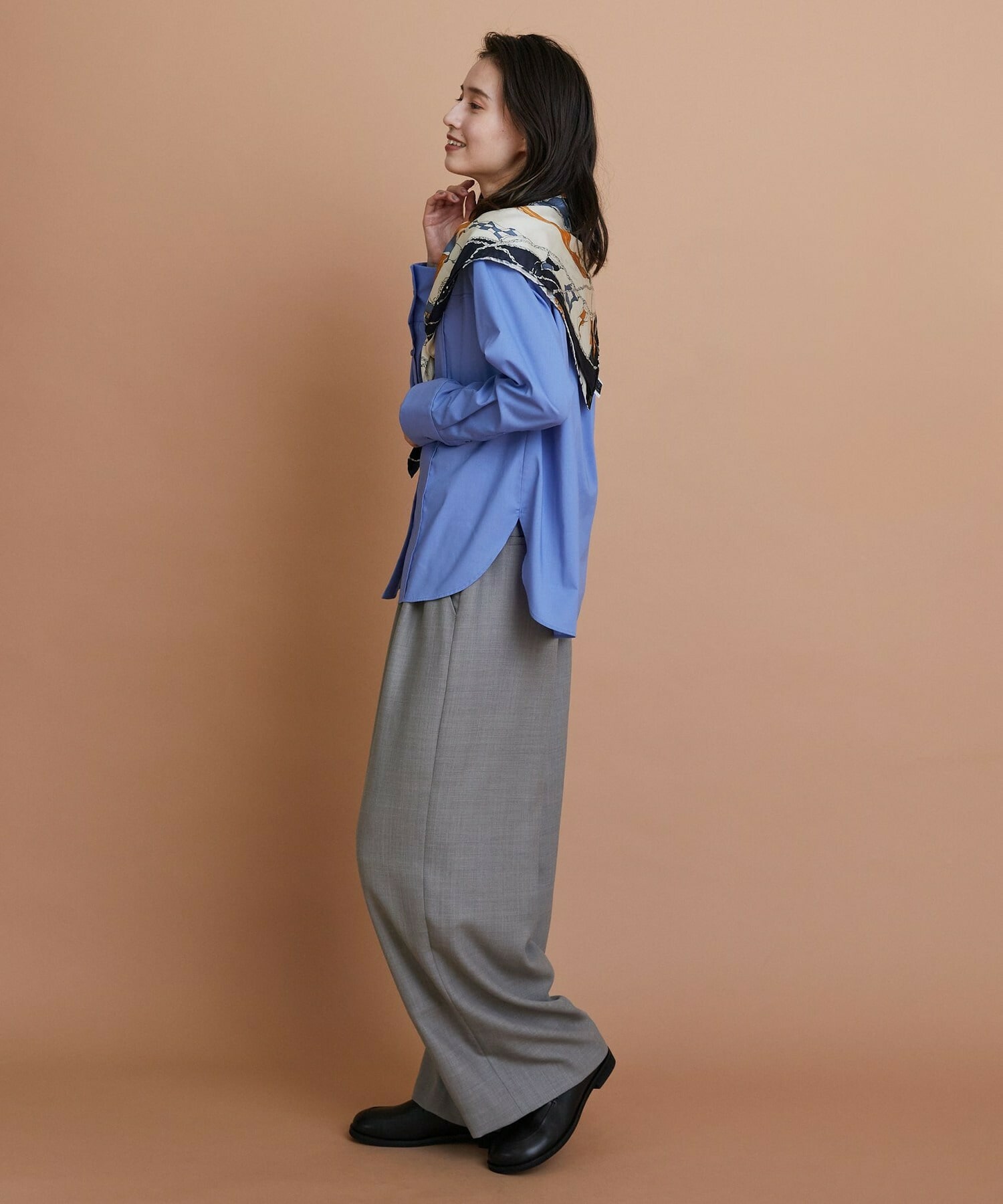 【L'EQUIPE】TWビエラワイドパンツ 詳細画像 ブラック 12