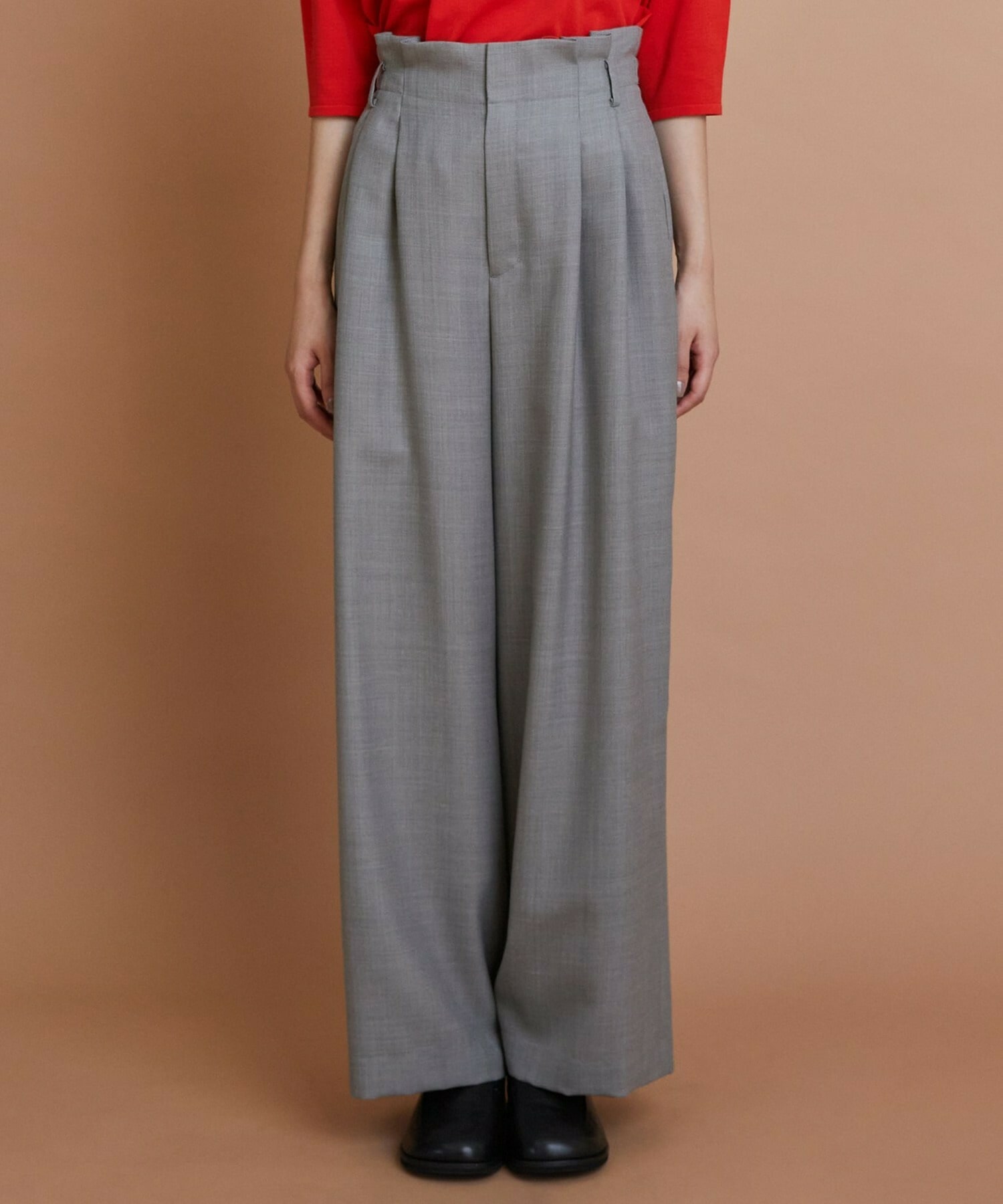 【L'EQUIPE】TWビエラワイドパンツ 詳細画像 ブラック 13