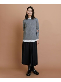 【L'EQUIPE】ウールサキソニーハーフパンツ 詳細画像 ブラック 19