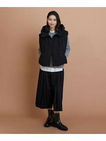 【L'EQUIPE】ウールサキソニーハーフパンツ 詳細画像 ブラック 20