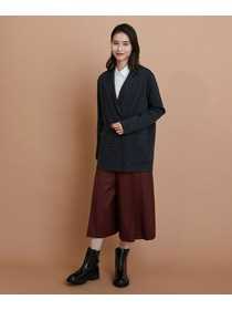 【L'EQUIPE】ウールサキソニーハーフパンツ 詳細画像 ブラック 24