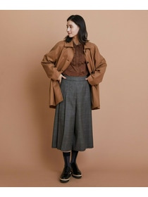 【L'EQUIPE】ウールサキソニーハーフパンツ 詳細画像 ブラック 3