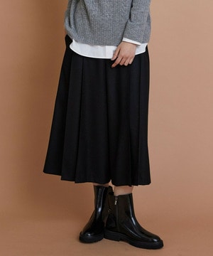 【L'EQUIPE】ウールサキソニーハーフパンツ 詳細画像 ブラック 1