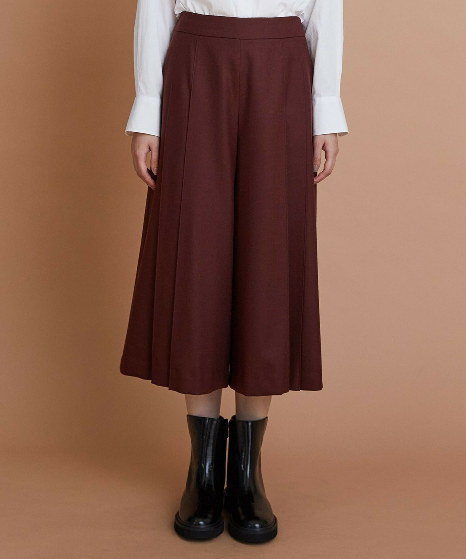 【L'EQUIPE】ウールサキソニーハーフパンツ 詳細画像 ブラック 30