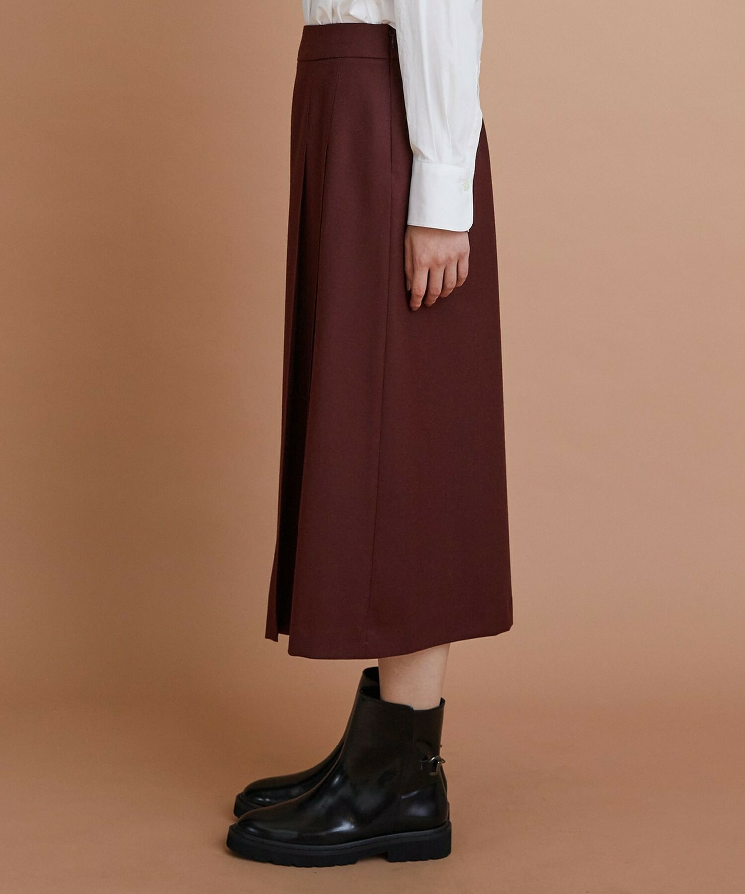 【L'EQUIPE】ウールサキソニーハーフパンツ 詳細画像 ブラック 31