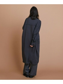 【L'EQUIPE】［eclat 2025年11月号掲載商品］ウールサキソニーストレートパンツ 詳細画像 チャコールグレー 17