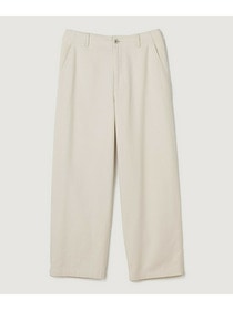 【L'EQUIPE】［eclat 2025年11月号掲載商品］クラシックドリルパンツ 詳細画像 ホワイト 25