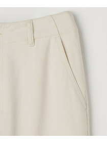 【L'EQUIPE】［eclat 2025年11月号掲載商品］クラシックドリルパンツ 詳細画像 ホワイト 28