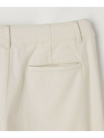 【L'EQUIPE】［eclat 2025年11月号掲載商品］クラシックドリルパンツ 詳細画像 ホワイト 29