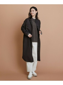 【L'EQUIPE】［eclat 2025年11月号掲載商品］クラシックドリルパンツ 詳細画像 ホワイト 3