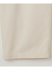 【L'EQUIPE】［eclat 2025年11月号掲載商品］クラシックドリルパンツ 詳細画像 ホワイト 30