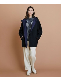 【L'EQUIPE】［eclat 2025年11月号掲載商品］クラシックドリルパンツ 詳細画像 ホワイト 8