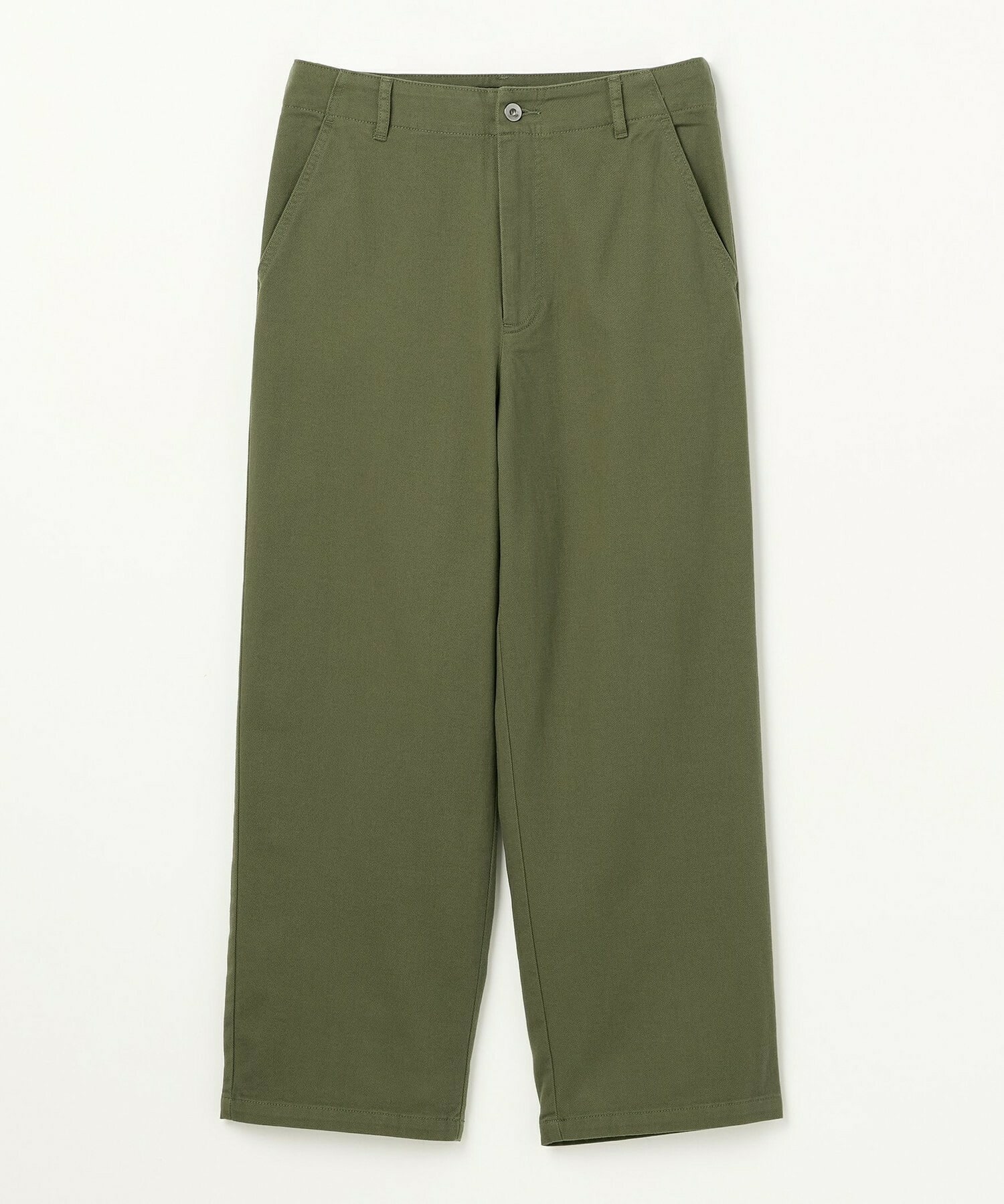 【L'EQUIPE】［eclat 2025年11月号掲載商品］クラシックドリルパンツ 詳細画像 ホワイト 24