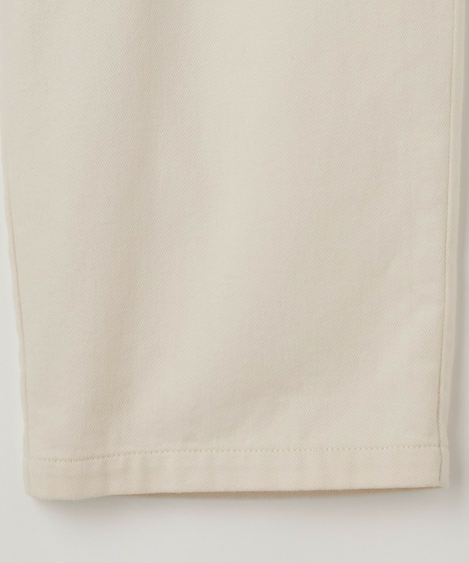 【L'EQUIPE】［eclat 2025年11月号掲載商品］クラシックドリルパンツ 詳細画像 ホワイト 30