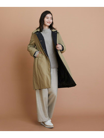 【L'EQUIPE】［eclat 2025年11月号掲載商品］ヘリンボーンサキソニーパンツ 詳細画像 ベージュ 11