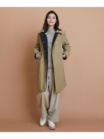 【L'EQUIPE】［eclat 2025年11月号掲載商品］ヘリンボーンサキソニーパンツ 詳細画像 ベージュ 12