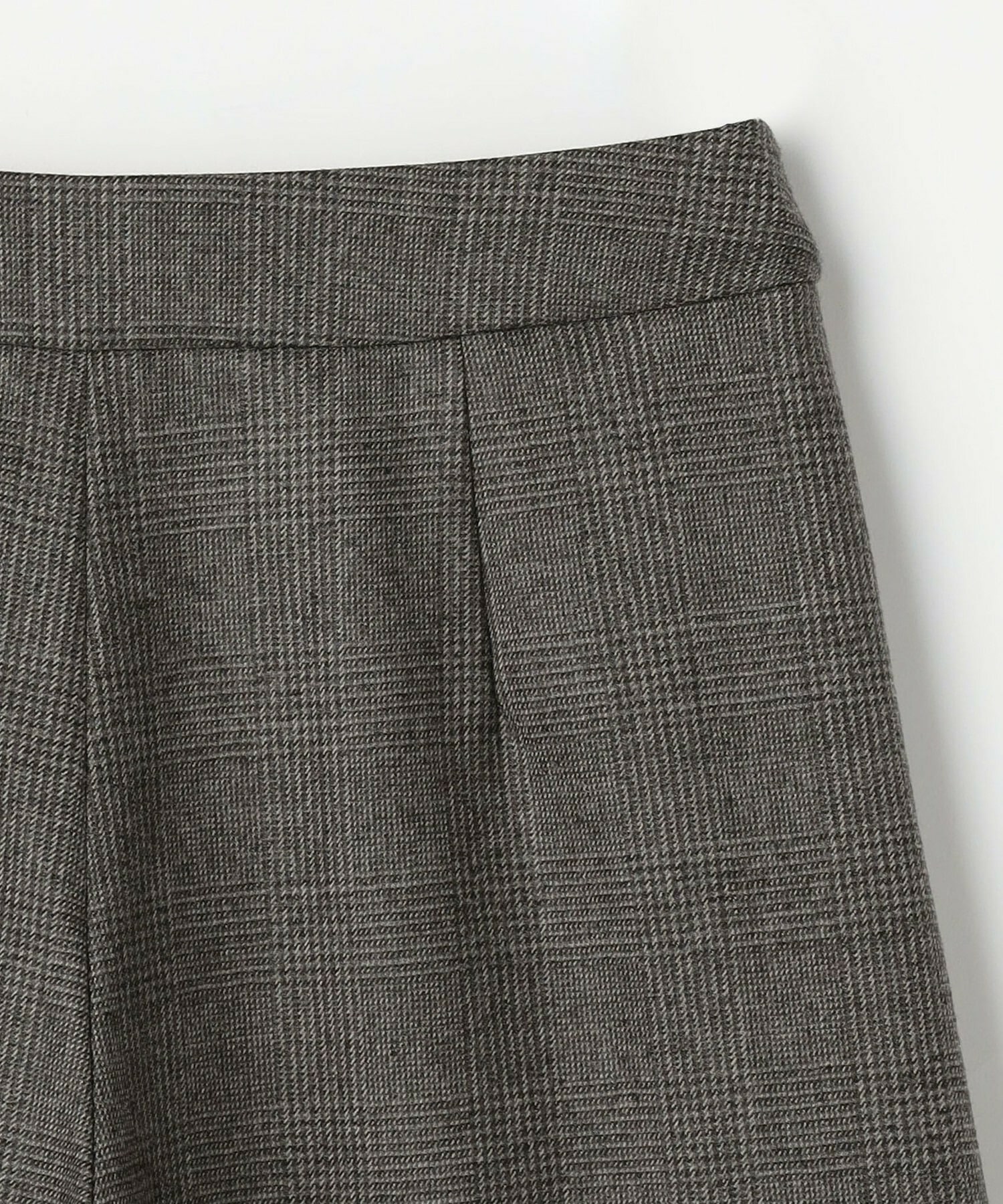 【L'EQUIPE】ウールサキソニーチェックハーフパンツ 詳細画像 チェック 3