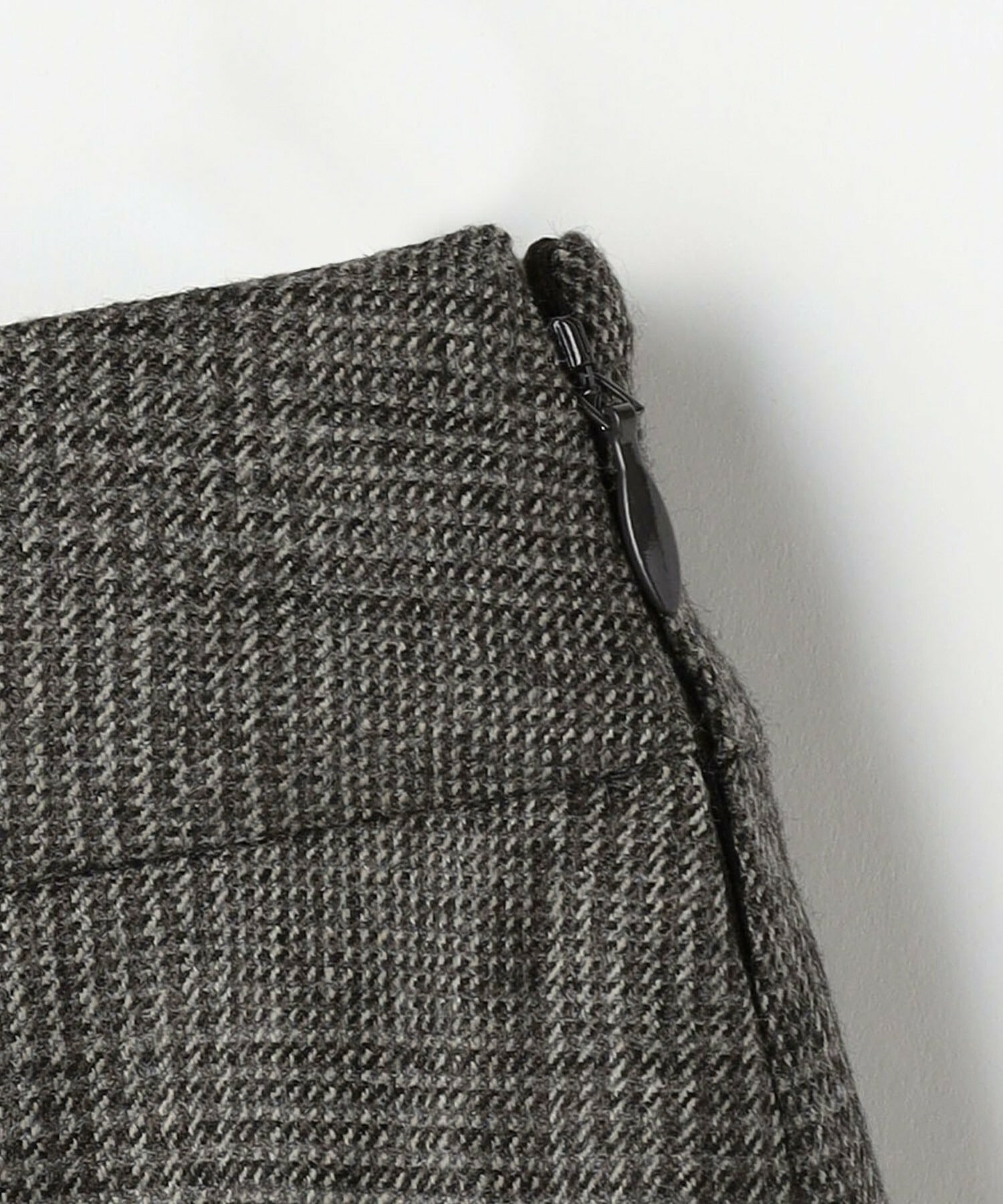 【L'EQUIPE】ウールサキソニーチェックハーフパンツ 詳細画像 チェック 5