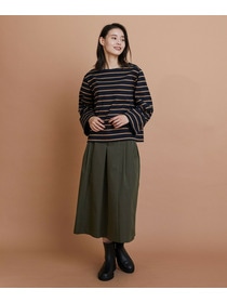 【L'EQUIPE】シャイニータフタスカート 詳細画像 ブラック 1