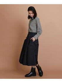 【L'EQUIPE】シャイニータフタスカート 詳細画像 ブラック 12