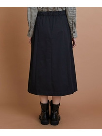 【L'EQUIPE】シャイニータフタスカート 詳細画像 ブラック 17