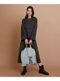 【L'EQUIPE】シャイニータフタスカート 詳細画像 ブラック 4