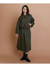 【L'EQUIPE】シャイニータフタスカート 詳細画像 ブラック 5