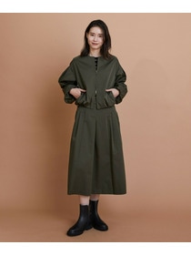 【L'EQUIPE】シャイニータフタスカート 詳細画像 ブラック 6