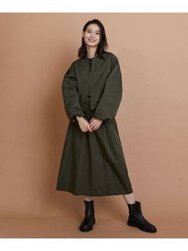 【L'EQUIPE】シャイニータフタスカート 詳細画像 ブラック 7