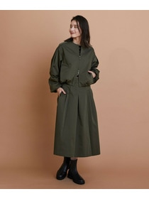 【L'EQUIPE】シャイニータフタスカート 詳細画像 ブラック 8